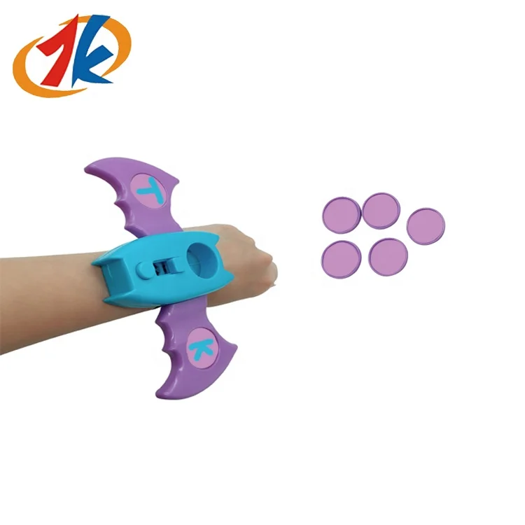 Promotional Plastic Flying Disc Shooter Launcher Toy For Kids Buy