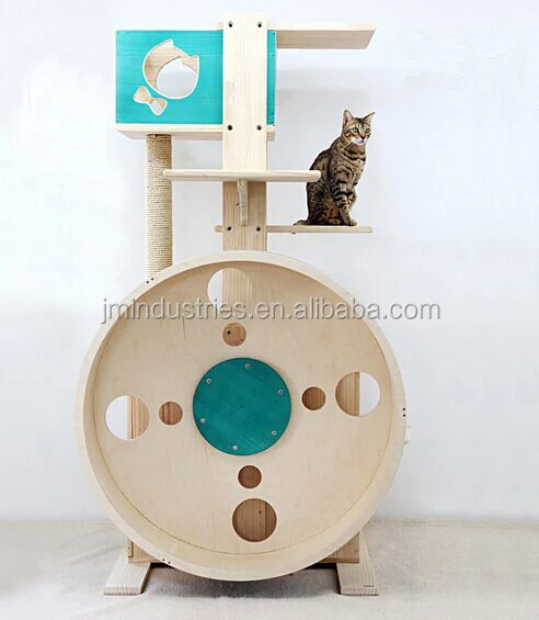 cat wheel tower