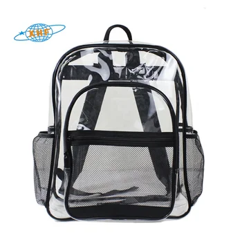 2018 Top Sale Fashion Transparent Clear Pvc Backpack With Custom Logo - Buy Pvc Backpack ...