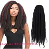 18inch Mix Color Bulk Hair Crochet Braiding Hair Afro Kinky Synthetic Hair Extensions afro curl twist crochet braids