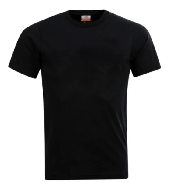 

Print Customize Logo Men's T-Shirt, Black;white