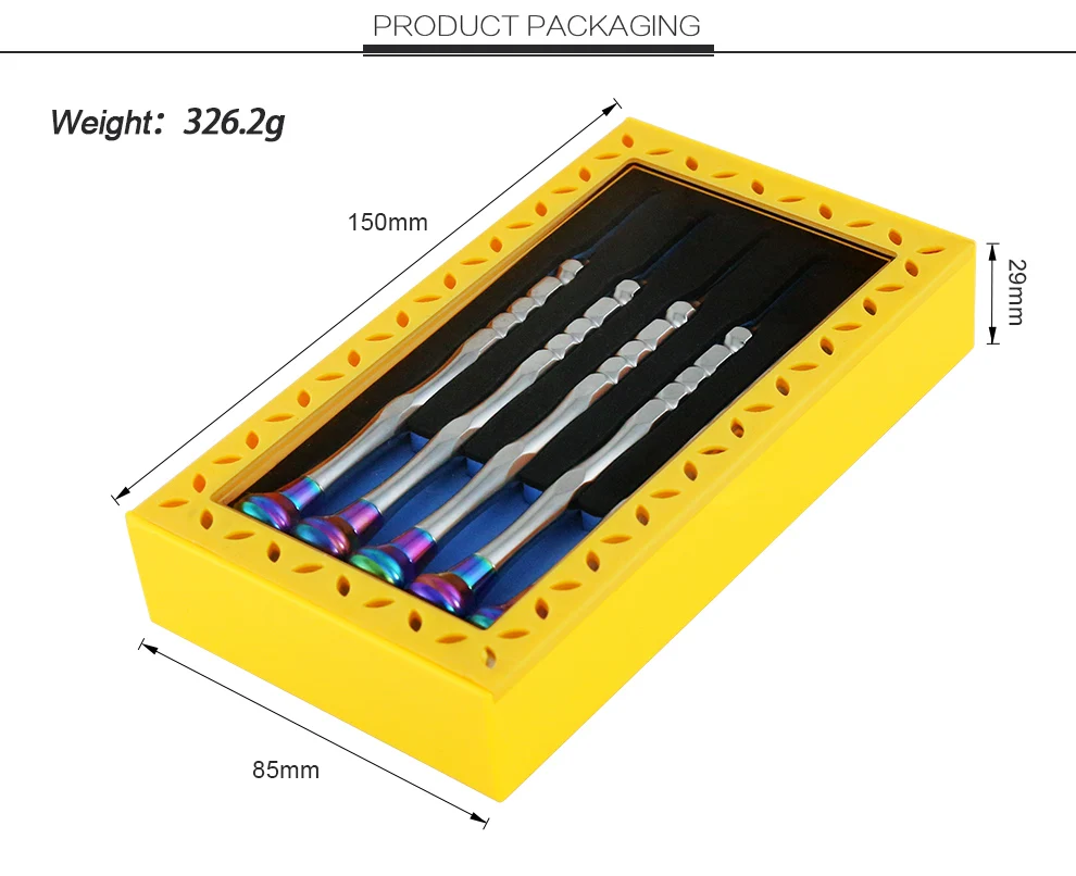 Cell Phone Precision Metal Screwdriver Set For Apple iPhoneX 8 7 Disassemble Teardown Opening Repair Tools Kit