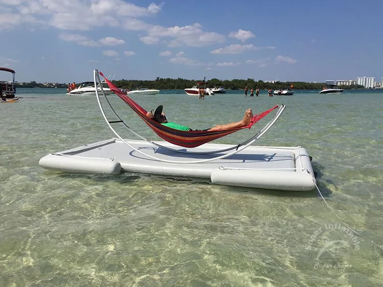 Pvc Floating Swimming Dock Platform,Huge Leisure Inflatable Dock Floats