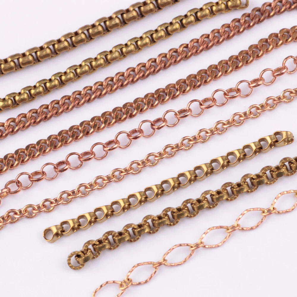 

Wholesale 3.5MM Thickness Brass Box Chain Bulk for Jewelry Making