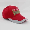 Embroidered 58cm Red White Cap Best Flash Foam And Caps Five Panel Design Your Own Mesh Trucker Hat