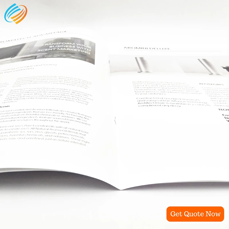 Different Styles Eco Friendly Customized Met Art Covers Print Fashion Colour Catalogs&Brochures& Magazine