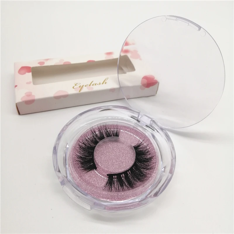 

3D Mink Eyelashes Handmade False Soft Eyelashes 3 Pairs/Set, Natural black