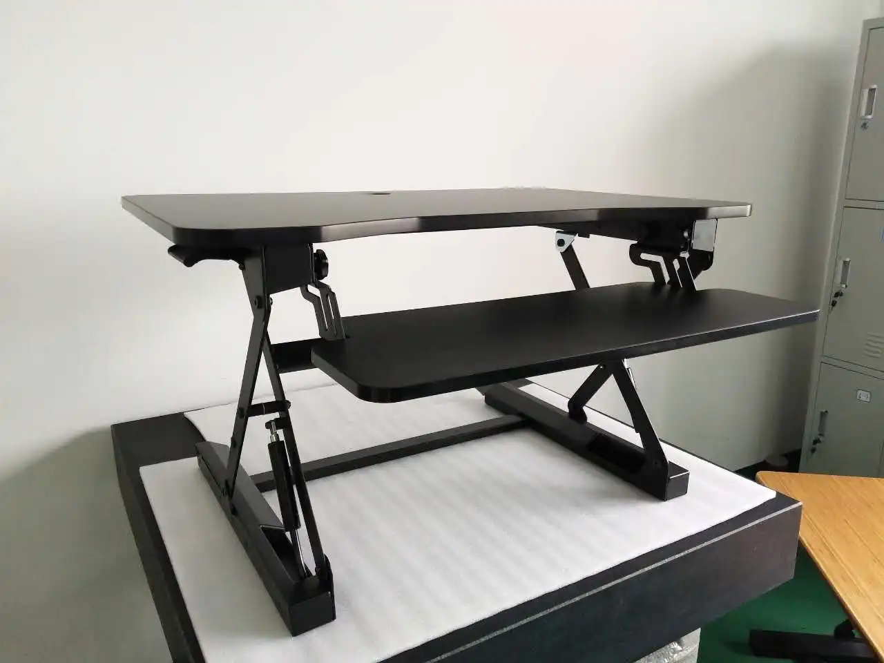 Ergonomic Desktop Riser - Adjustable & Foldable Design