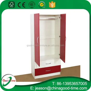 Beanutiful Design Cheap Price Wooden Kids Wardrobe Design