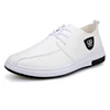 Wholesale china supplier good quality fashion PU slip-on men casual shoes