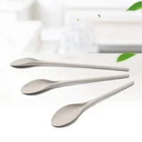 

Hot Selling Rice Husk Fiber 3 Pieces Salad Spoon Set