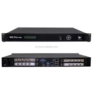 MOI Pro AMD Professional IPTV Streaming Server Quad Tuner