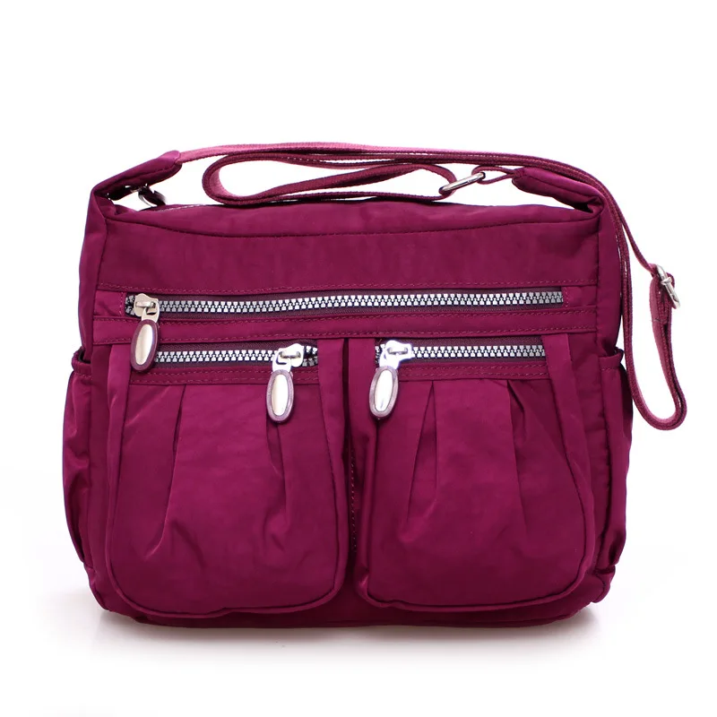 nylon crossbody travel bag