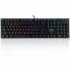 Z-88 Eagle Mechanical Keyboard RGB Gaming LED Backlit Outemu Brown Switches Compact Anti Ghosting 104 Keys