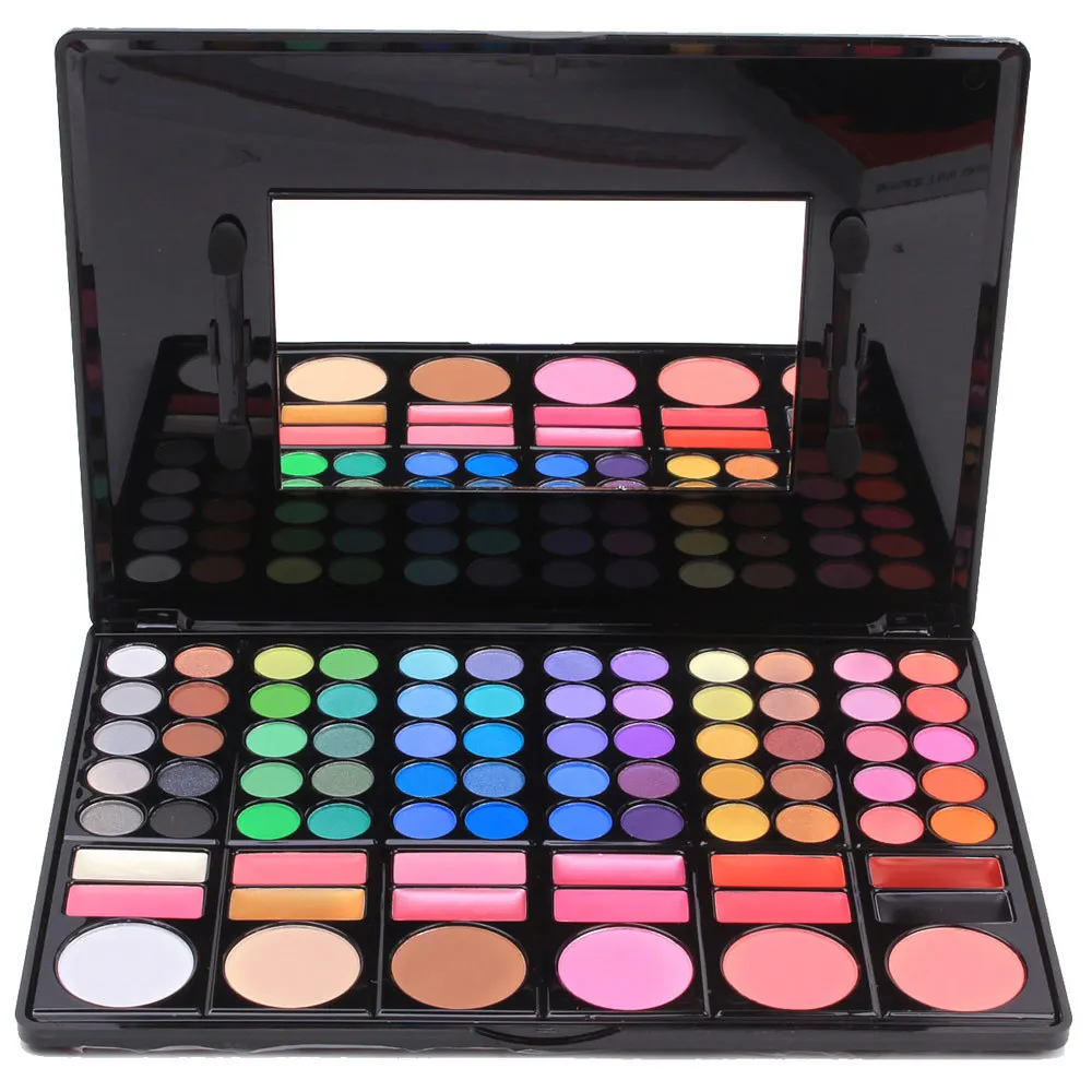 

78 color eye shadow plate, earth color makeup plate factory direct sale, N/a