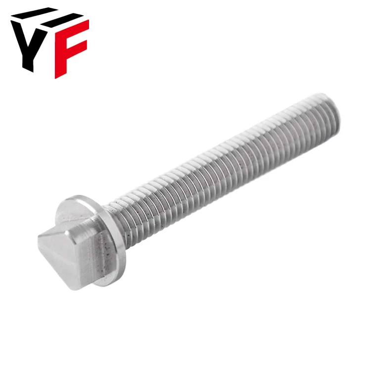 
Customized All Size 304 306 Stainless Steel Triangle Head Bolts 