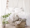 best selling items stone washed linen bedsheets with comforter