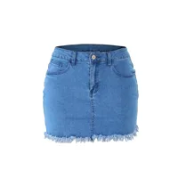 

Hot Sales Sexy Fashion Lady Denim Skirt Women Short Jeans Denim Jeans