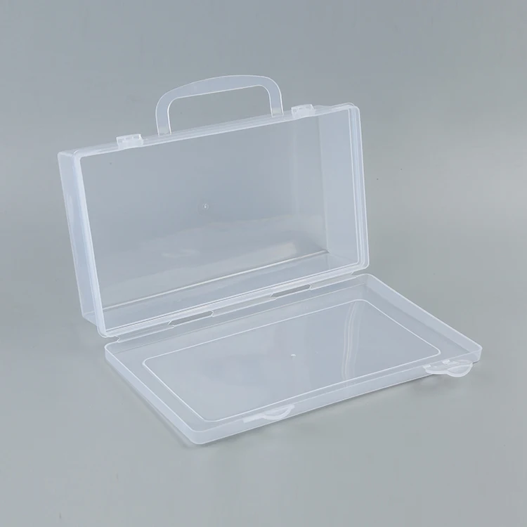 

New Model Custom Transparent Portable Pill Box Small Jewelry Cosmetic Plastic Box