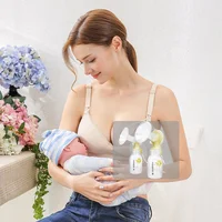 

vcoool baby feeding pump brassiere hands free wireless nursing pumping bra for big breast