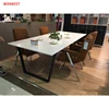 Meeting table conference acrylic solid surface conference table with outlets
