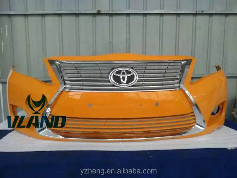 VLAND Manufacturer Of Car Bumper For Camry [US version] 2009-2011 Car Front Bumper ABS PMMA Front Bumper With Grill