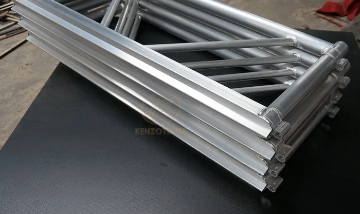 Aluminum dance stage deck platforms adjustable