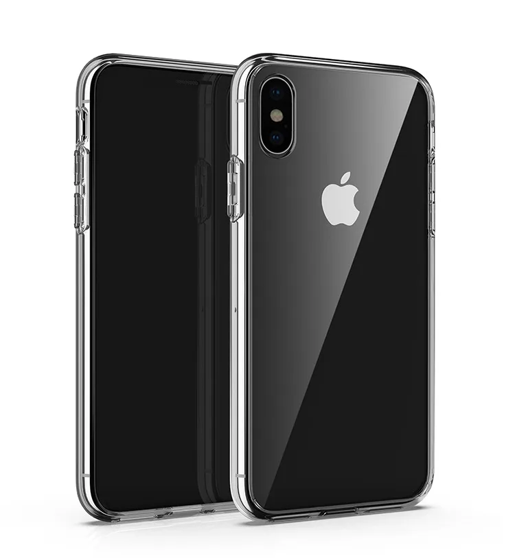 

Eastmate New Hot Selling Clear Acrylic Tpu Phone Case With Bumper For Iphone Xs Max Cover, Multiple color as picture