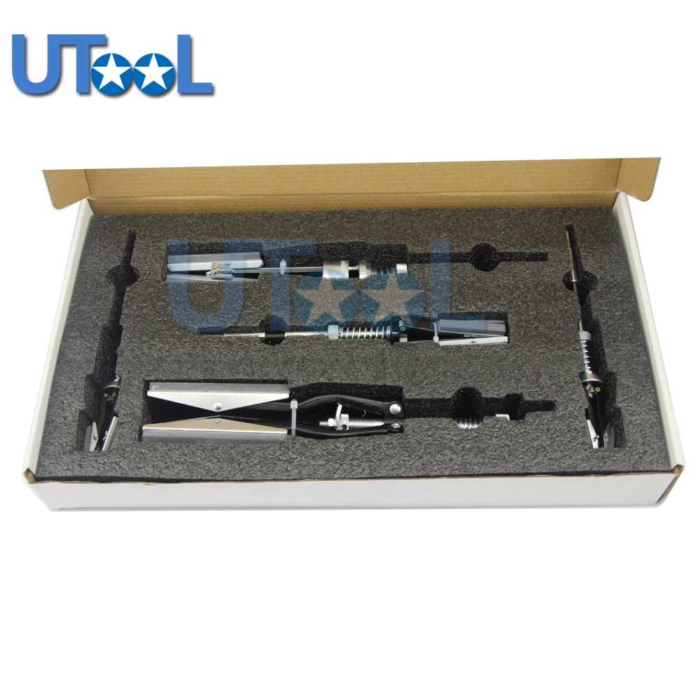 5pcs Engine Brake Piston Cylinder Hone Tool Set With Flexible Shaft
