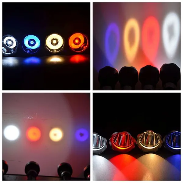 1000lumen T6 Lamp 10w LED Submarine Diving Flashlight White Yellow Red UV beam Underwater Torch