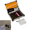 6Pcs Glass And Tile Drill Bit Set Kit Aluminum case