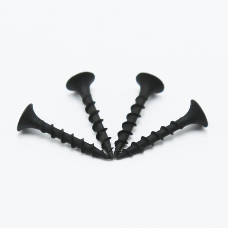 
Phillips bugle head fine thread/coarse thread gypsum black phosphated drywall screw 