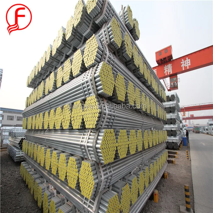 gi pipe list ! 1.5 inch DN40 48.3mm scaffolding tube pre galvanized steel pipe price