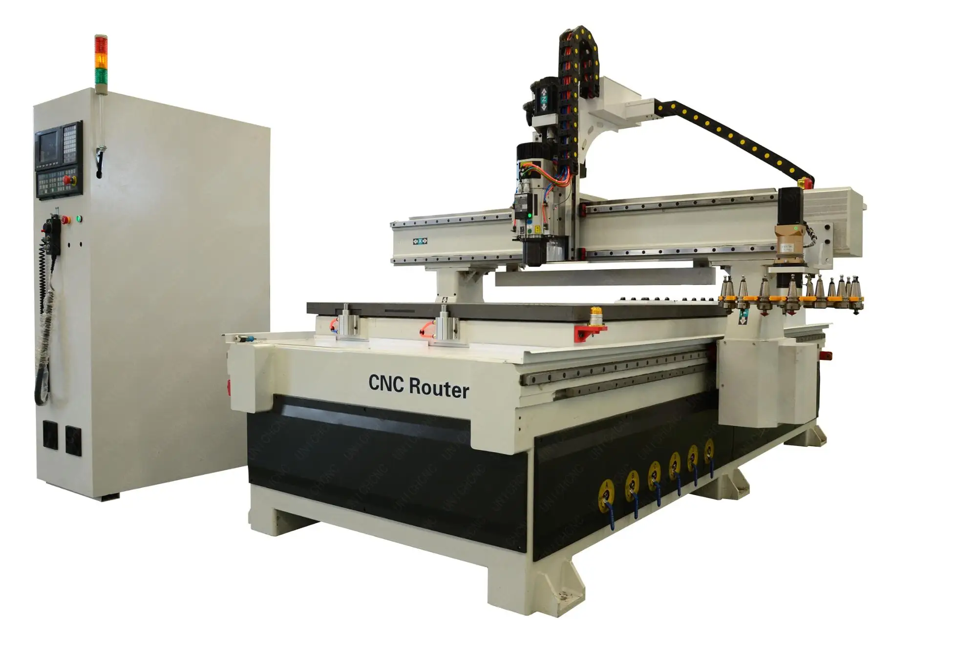 high quality door cabinet furniture aluminum woodworking cutting carving ATC/cnc router