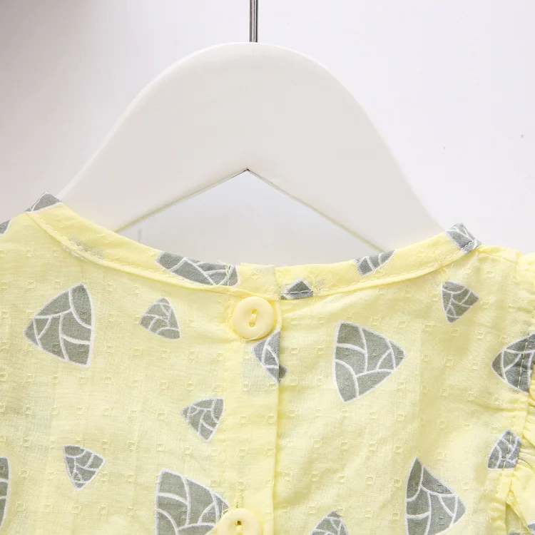 
baby girl flower princess frock dress children kids cotton sundress 