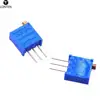 Lonten 50pcs 10k Ohm 3296W Potentiometer Trim Trimmer Variable Resistor 25 Turn Pot