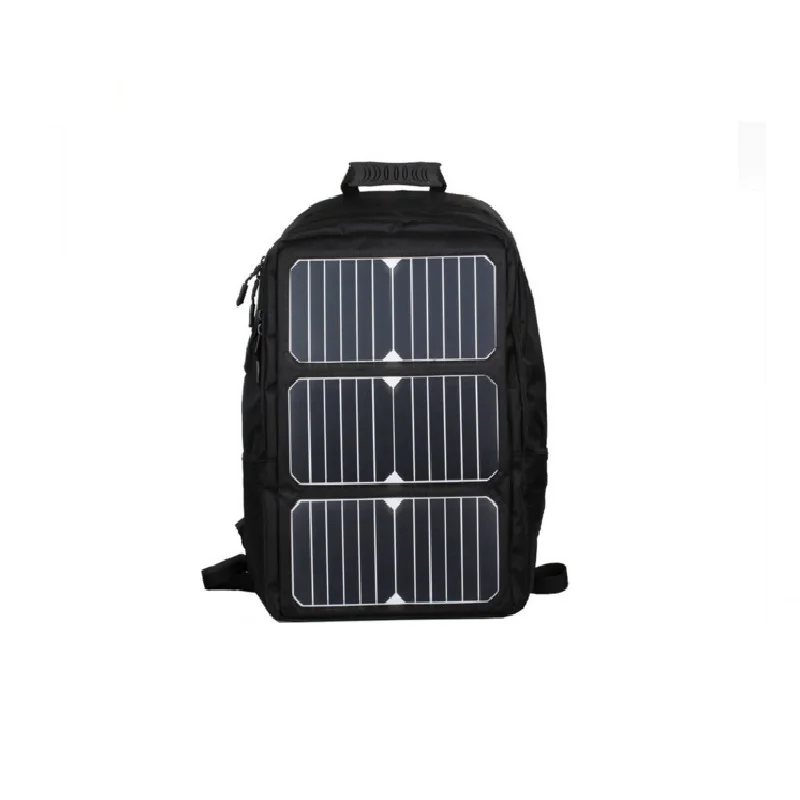 Wholesale Custom Outdoor 20w Solar Panel Backpack With 1680d Polyester