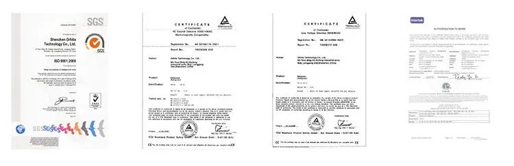 minibar certificates