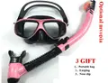 High Quality Black Silicone Diving Mask Easy Breath Snorkel Swiming Goggles Water Sports Training Glasses Scuba