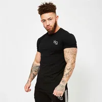 

Men Running Cotton T shirt Gym Shirt Fashion Sports and Leisure Fitness T shirt