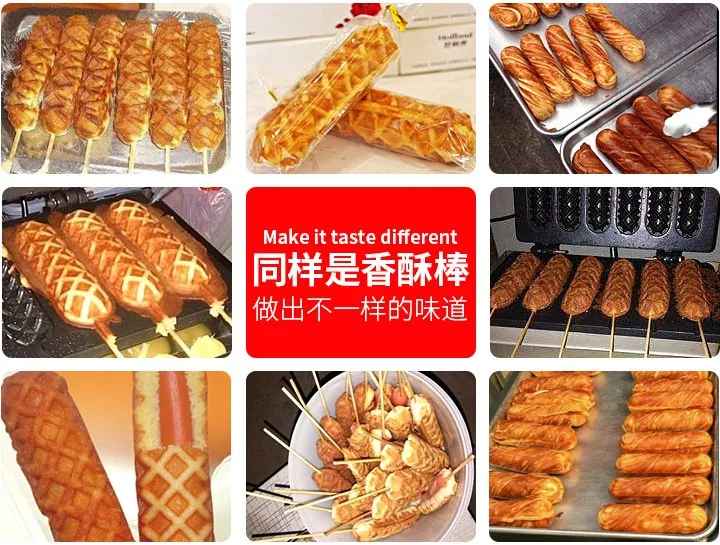 Hong Kong Waffle Maker Commercial Hot Dog Waffle Maker Corn Dog Waffle Machine View Hot Dog Waffle Maker Xsl Product Details From Zhengzhou Newslly Kitchen Equipment Co Ltd On Alibaba Com