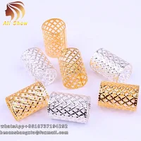 

Ali Show Dread Locs Hair Jewelry For Braids New Design Rings Metal Crown Design Hair Ring Dreadlock Beads For thicker Braids