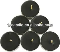 black color tea-light/tea lights / t-light or tcandles- tealight candles for food warmer