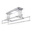 Ceiling mounted extendable clothes hanger