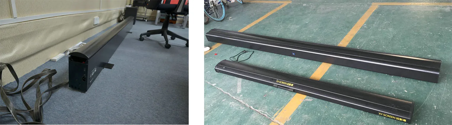 projector screen,projection screen,floor standing projector screen,electric floor projector screen