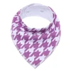 China Manufacturer Amazon hot sell cotton fashion printing custom design cheap super soft private label triangle baby bibs