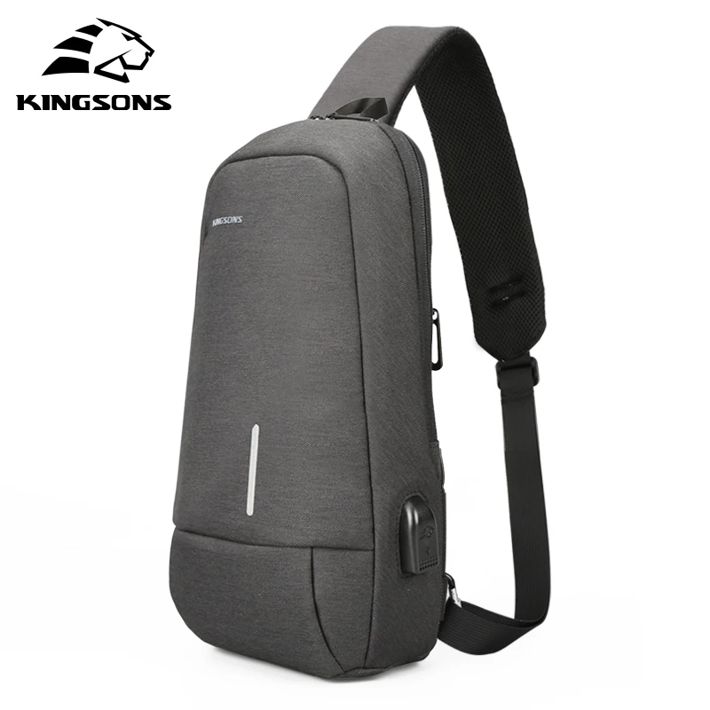 

New arrival sling messenger bag shoulder cross trendy mobile smart sling bag crossbody, Gray