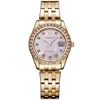 2017 TOP Brand Fashion women's Wrist Watch MIYOTA Movt Crystal White Ceramic Dial Female Watch 30m Water Resistant