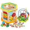 2019 Toys For Kids Educational Multi-function Activity Cube Toys Wooden Educational Cube Toy
