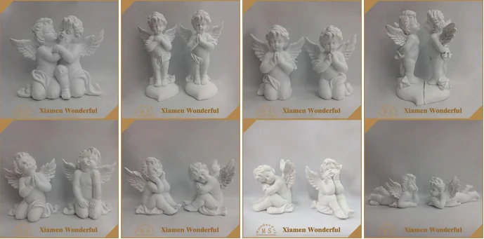 Angel decorative praying resin grave ornaments, resin angel figurine ornament, angel souvenir praying for good health